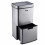Cooks Professional Cooks Professional 75L Sensor Recycling Bin with Food Caddy | Silver 3