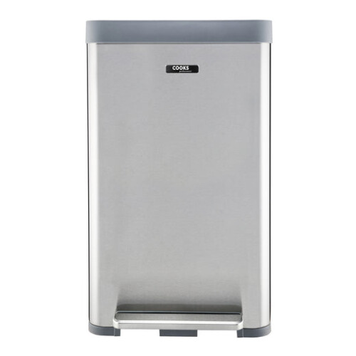 Cooks Professional Cooks Professional XL Pedal Bin 65L | Silver 2