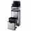 Cooks Professional Cooks Professional 75L Sensor Recycling Bin with Food Caddy | Silver 4