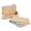 Cooks Professional Cooks Professional 4 Piece Bamboo Index Chopping Board Set | Grey Tabs 6