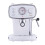 Cooks Professional Cooks Professional Retro Espresso Machine | White / Silver 5