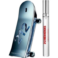 Carolina Herrera 212 Men Heroes Gift Set (Eau De Toilette 90ml + Eau De Toilette 10ml)