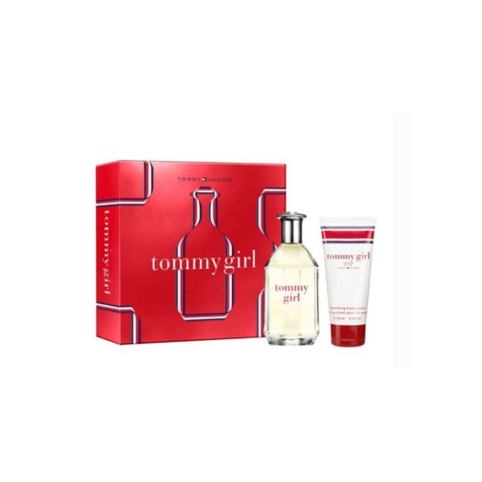 Tommy Hilfiger Tommy Girl Gift Set 100ml Eau de Toilette EDT + 100ml Body Lotion - Image 4
