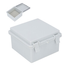 IP67 Waterproof ABS Junction Box 150x150x90mm Gray Outdoor Electrical Project
