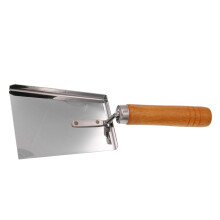 Stainless Steel Beekeeping Hive Scraper Tool with Ergonomic Grip for Frame Cleaning and Wax Removal