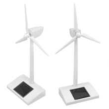 Solarbetriebene Windmühle Bildender Spielzeug Wissenschaftliche Tischdekoration 13cm