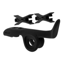 Violin Accessories Kit with Ergonomic Bow Grip Corrector and Silica Gel Comfort Pad for Beginners