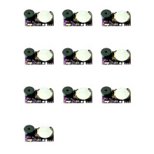 10 Peças Grilo Barulho Criador Prank Barulho Irritante Criador PCB Irritante Bipe Oculto Prank Sons Intervalos Ruído Roxo