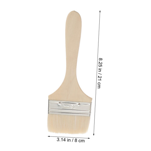 10pcs Professional Grade Chip Paint Brushes Set with Wood Handle for Smooth Even Coverage 1