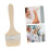 10pcs Professional Grade Chip Paint Brushes Set with Wood Handle for Smooth Even Coverage 3