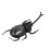 Solar Powered Fake Dung Beetle Model - Realistic Home Decor 11cm 3