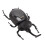 Solar Powered Fake Dung Beetle Model - Realistic Home Decor 11cm 11