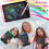 (Black) LCD Writing Tablet for Kids, 21.59 cm, Colorful Doodle Drawing Board, Features a Lock Function, Erasable And Reusable 2