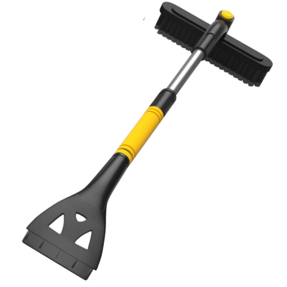 Ice Scraper For Car, 3In1 Snow Brush And Shovel, Extendable Handle For Winter Snow Removal Blue 9169991405704