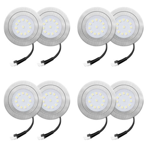 8Pack1.5W Range Hood Light Bulbs,12VDC Kitchen Cooker Hood Light Bulbs,Kitchen Light Replacement 20W Halogen Light Bulbs
