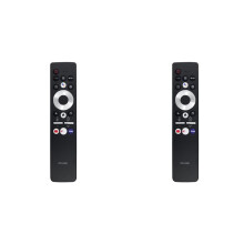 2X Vervang HTR-U29R Spraakafstandsbediening voor 50 TV H50K6UG H55K6UG H65K6UG BX2 TV DX