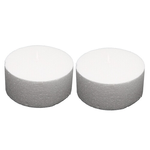 2X Round  Cake Dummy (6 Inch)