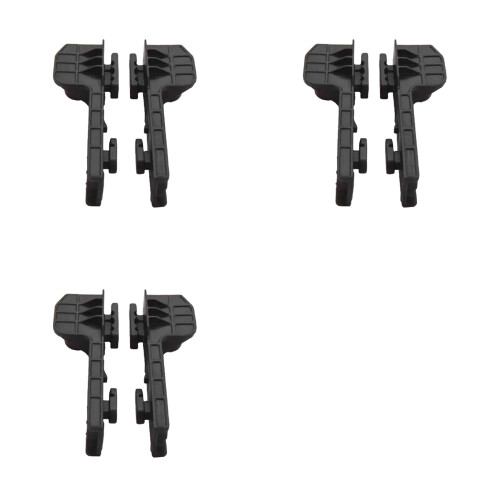 6x for   L663 Car Roof Air Deflector Replacement Kit LR137034
