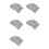 500 Marqueurs de Scanner 3D 12 mm pour Scanner 3D, Marqueurs de Points de Référence de Suivi 3D, Marqueurs de Réflexion Diffuse 1