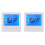 2X Programmable Digital Thermostat 3A Weekly Room Temperature Controller for Efficient Home Heating  Backlight 1