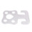 2X Scuba Diving SS Plate Hook with Bungee for Backmount Sidemount BCD and Dry Suit 6