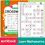 Interactive Math Addition & Subtraction Workbook for Kids,Math CrossWord Puzzles Workbook,Handwritten Math Practice 7