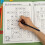 Interactive Math Addition & Subtraction Workbook for Kids,Math CrossWord Puzzles Workbook,Handwritten Math Practice 9