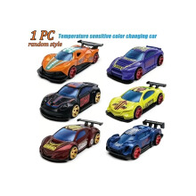 (1 pcs) Magic Color-Changing Temperature-Sensitive Toy Car with Pull-Back Operation - Heat-Activated Changing Colors