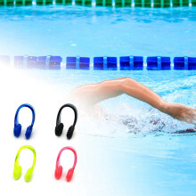 Clips de Nariz de Natación Impermeables de Silicona Tapones de Nariz de Piscina para Adultos Juego de 8
