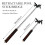 2X Retractable Billiard Cue Stick Bridge with Bridge , Billiard Pool Cue Accessory for Pool Table,Bridge ,Black 7