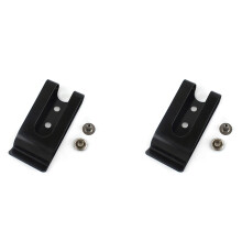20Pcs 56X25mm Double Holes Metal Spring Belt Sheath Clip Clasp Buckles Accessories with 8mm Cap Studs Screws
