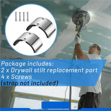 Drywall Stilt Replacement Part, Comfort Leg Band Kit Leg Band Replacement Easy Use Leg Band for Drywall, Insulation (10)