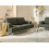 Beliani Sofa 3 Seater KILDAL Fabric Green 2