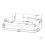 Beliani Sofa 3 Seater KILDAL Fabric Light Beige 3