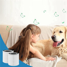 4X AP005 Ersatzfilter für  TT-AP005 Luftreiniger,H13 True HEPA und AktivkohlefilterzubehöR