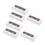 100 Pieces Macaron Boxes with Clear Display Window Macarons Container or Packaging Box Kit for Chocolate Desserts Cake A 3