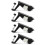 20Pcs Compression  Lock Zinc Alloy Flush Lever  Adjustable Grip Range 0.04 Inch-0.94 Inch 2