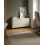 Beliani 3 Door Sideboard KORVO Light Beige 2