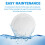 2Pcs Hot Tub Filter Replacement Captures Soap and Oils Extends Spa Filter Life 100497 5
