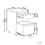 Beliani Storage Unit RECAMI Red 3
