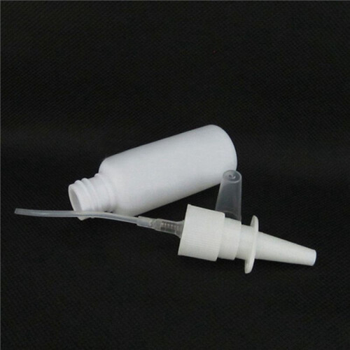 200Pcs 10Ml Spray Bottle Refillable Plastic Mist Nose Nasal Sprayer