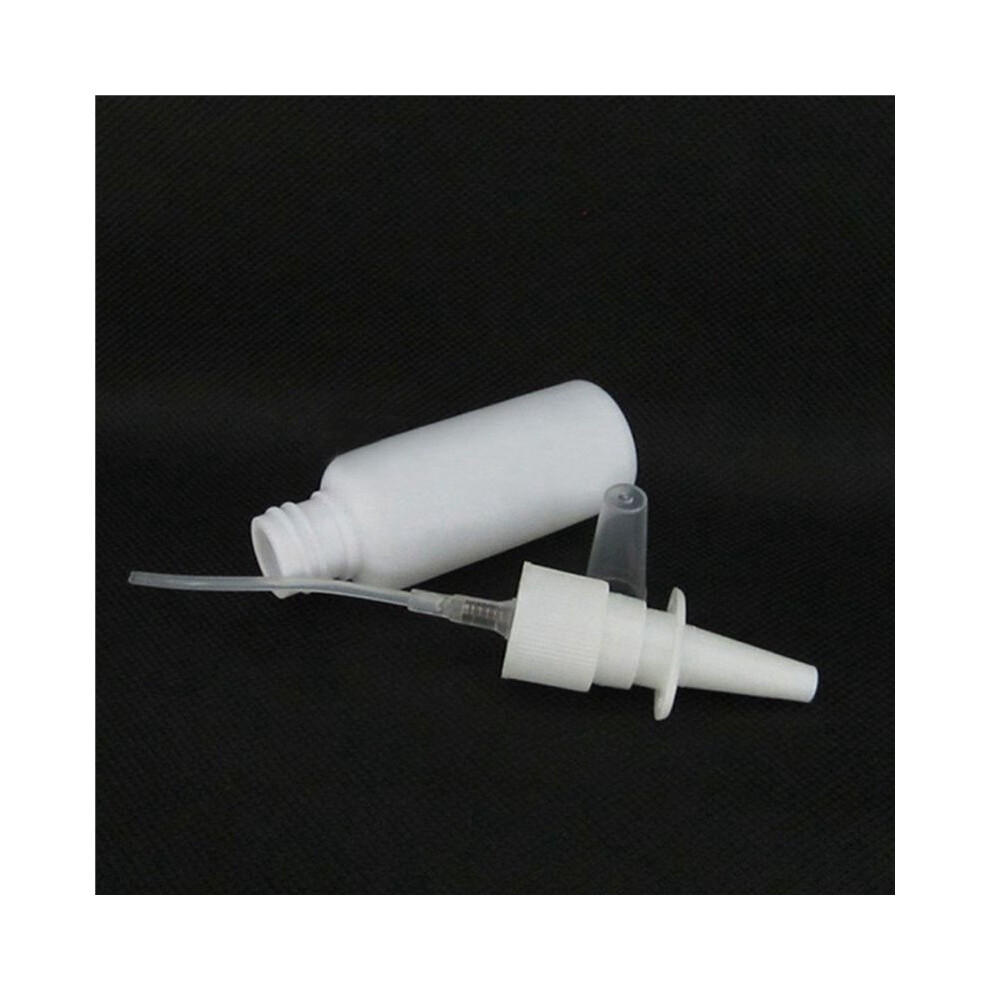 200Pcs 10Ml Spray Bottle Refillable Plastic Mist Nose Nasal Sprayer