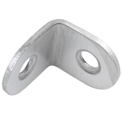 200Pcs 20mm X 20mm 90 Degree Shelf Support Corner Brace Angle Bracket 1