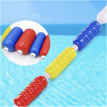 50m Swimming Pool Safety Rope with Floats, Spiral Divider for Hazardous Area Separation