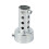 3X Silver Motorcycle Exhaust Can Muffler Insert Baffle DB Killer Silencer 45mm X 80mm 6
