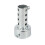 3X Silver Motorcycle Exhaust Can Muffler Insert Baffle DB Killer Silencer 45mm X 80mm 7