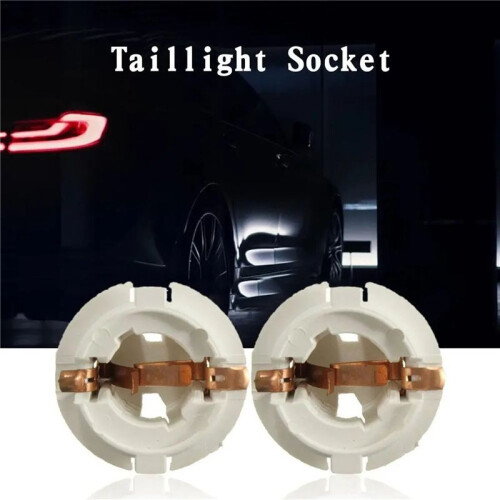 8Pcs Car Rear Tail Light Lamp Bulb Socket Holder 63216943036 for  7 Series X3 X5 E53 E38 E65 E70 E83 F25 2000-2016 2