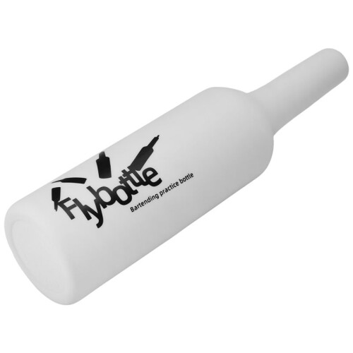 4X White Flair Bartender Bartending Practice Silicone Bar Pub Bottle Wine Cocktail Shaker 1