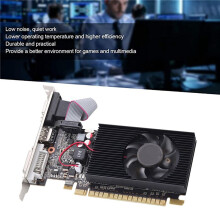 2X 610 1G Ultrasnelle Grafische Kaart 1 GB 64-Bits DDR3 810/500 MHz PCI-E 1.1 X16 Grafische Kaart voor Pc-Gaming met Klein Chassis voor Desktop