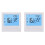 2X Programmable Digital Thermostat 3A Weekly Room Temperature Controller for Efficient Home Heating White Backlight 1